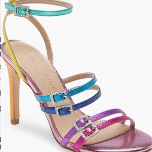 Kurt Geiger London Pierra Strappy Sandal - rainbow - 37. Worn 1x